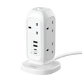 Momax US18 1-Plug-7 Outlet Power Strip with USB