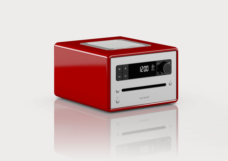 SONORO CD2 迷你串流音響系統 (红色)