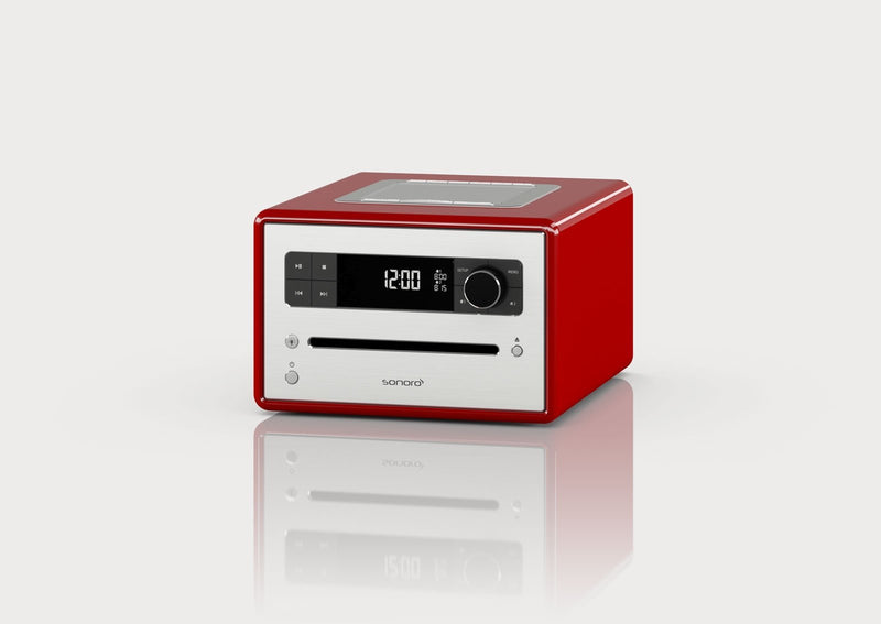 SONORO CD2 迷你串流音響系統 (红色)